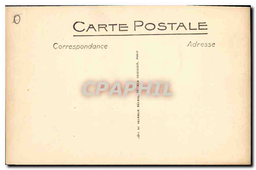 CPA Chartres Le Quartier Nansouty Militaria — Rückseite