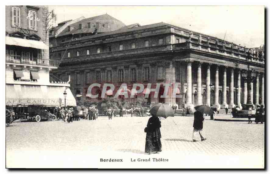 CPA Bordeaux Le Grand Theatre