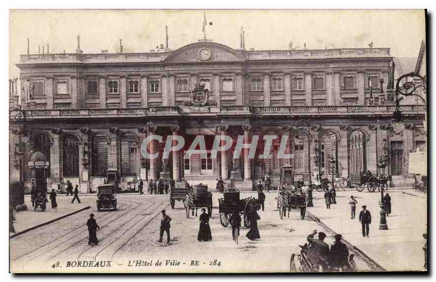 CPA Bordeaux L'Hotel de Ville