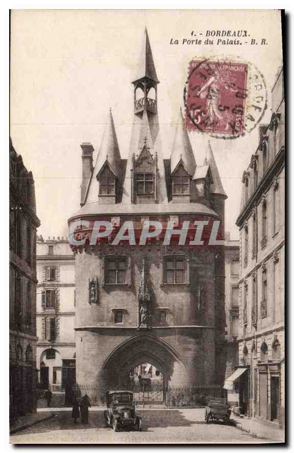 Bordeaux - La Porte du Palais - B.R. - Bloc Frères, Éditeurs, Bordeaux