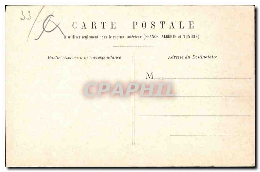 Bordeaux - Gare du Midi (Le Hall) — vue du hall et des voies — éditeur non identifié, n° de série 13 — Verso