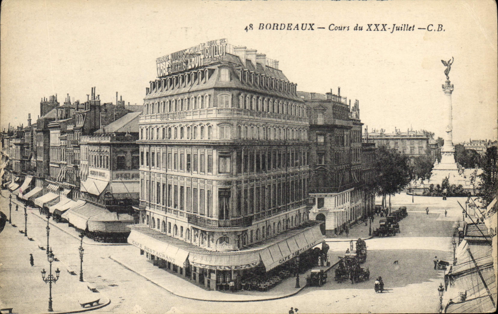 CPA Bordeaux Cours du XXX juillet