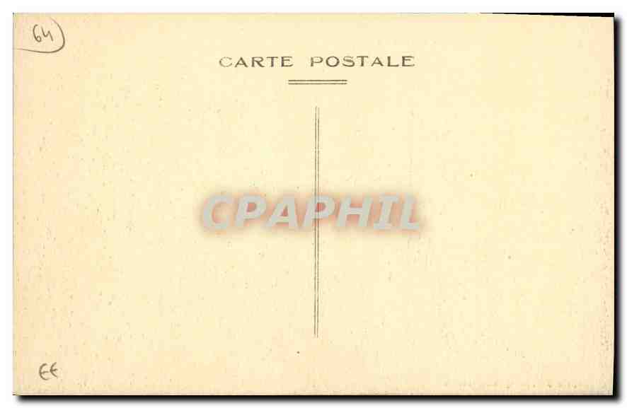 Hendaye (B.P.) — Plage, Casino, Hôtel Eskualduna — Edit. J.-B. Couartou, Tabacs-Souvenirs — Rückseite