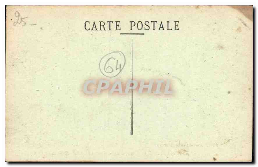 Hendaye (B.-P.) - L'Hôtel Eskualduna (Façade de la Mer) - M. D. — Rückseite