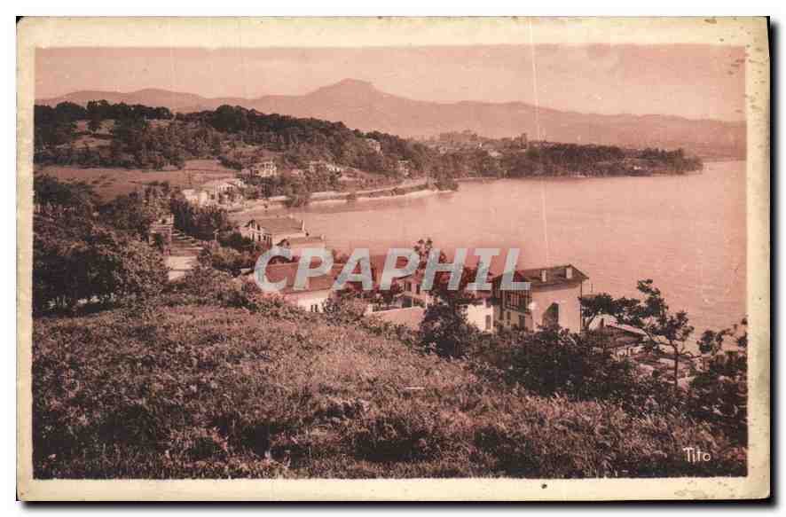 CPA Hendaye Plage (cote Basque) Le Boulevard de la Plage