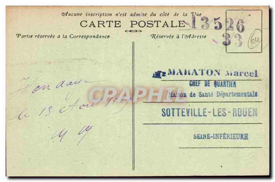 Château d'Abbadia — Hendaye (B.P.) — Phototypie Marcel Delboy, Bordeaux — n°444 — Reverso
