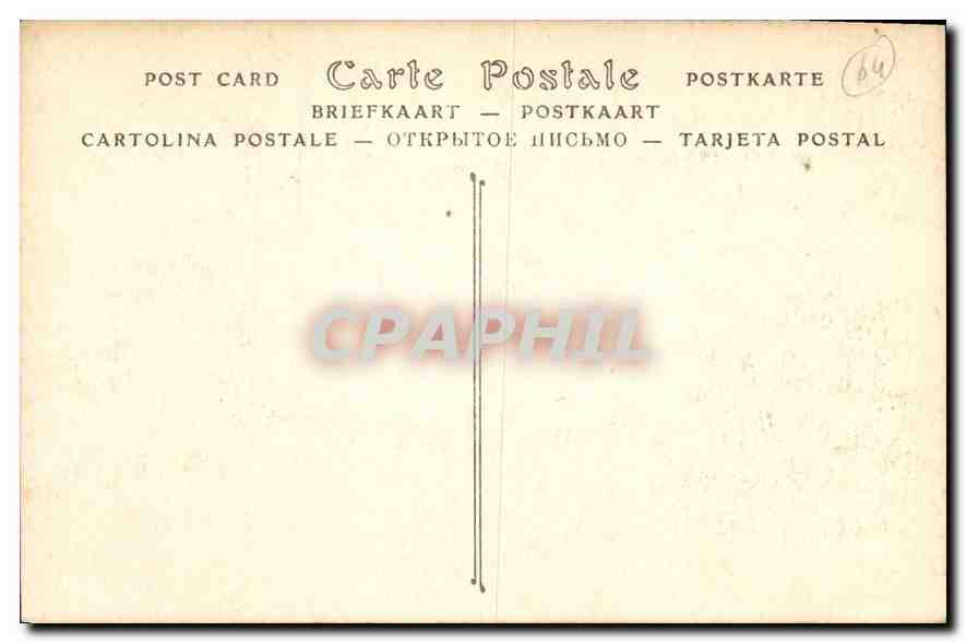 Hendaye-Plage — Das Casino. Ansicht vom Grand Hotel Eskualduna — ND Fotografie, Nr. 155 — Rückseite