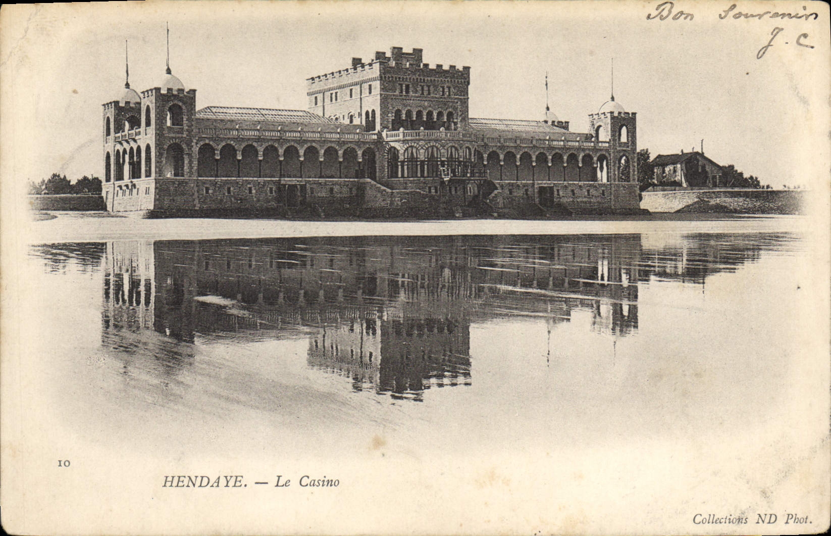 Hendaye — Le Casino — Bon Sauronin J.C. Phot.