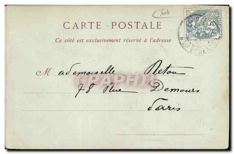 Hendaye — Le Casino — Bon Sauronin J.C. Phot. — Verso