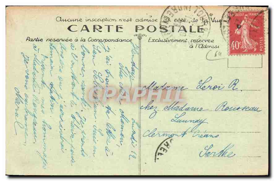 Le Cap du Figuier (Espagne) — Le Casino de la Plage — Phototypie Marcel Delboy, Bordeaux, n°92 — Reverso