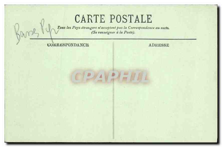 CPA Hendaye Vue sur Fontarabie — Rückseite
