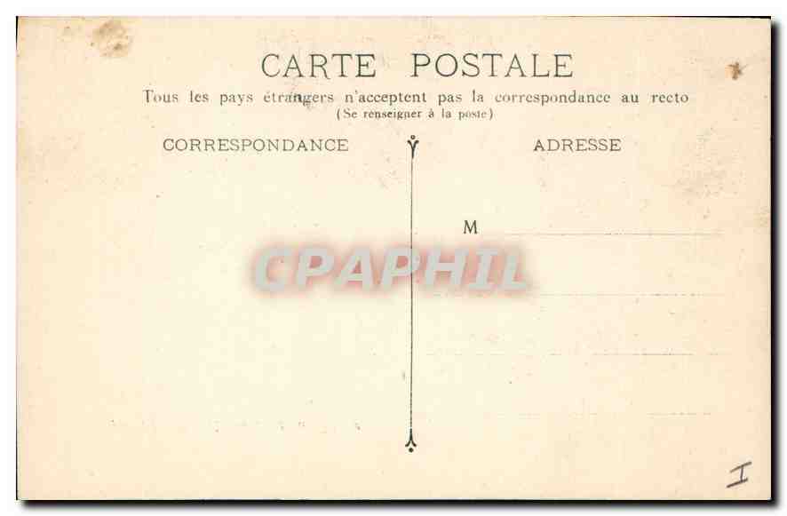 CPA Biarritz Loge du Theatre — Rückseite