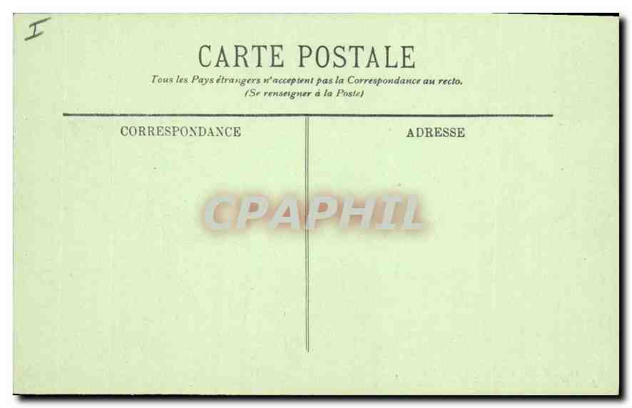 CPA Biarritz Le Rocher de la Vierge (Effet de Nuit) — Rückseite