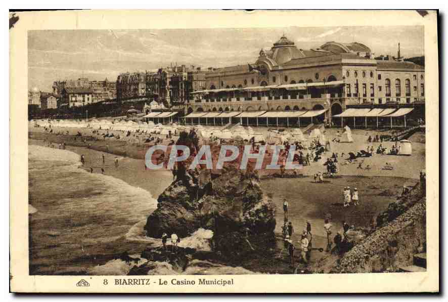 Biarritz - Le Casino Municipal — éditeur Alberès, n°8