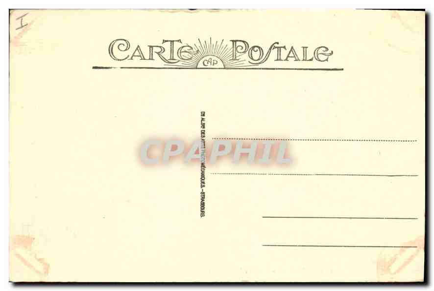 Biarritz - Le Casino Municipal — éditeur Alberès, n°8 — Rückseite