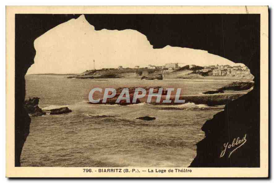 CPA Biarritz La Loge de Theatre