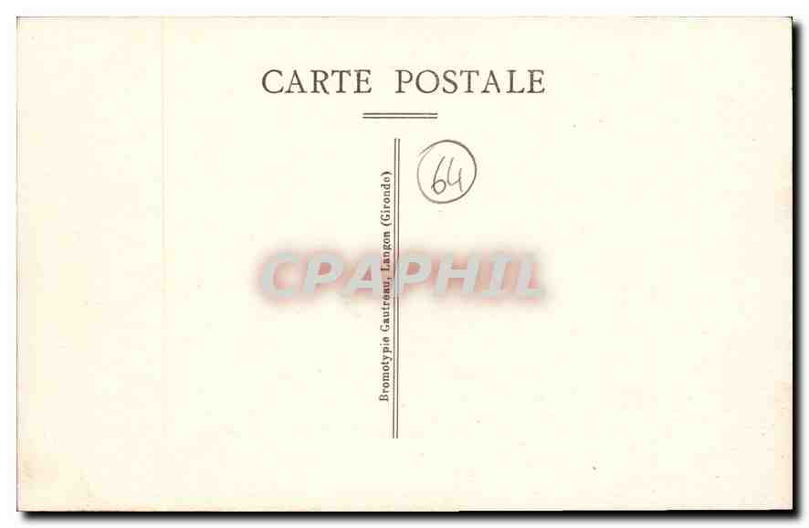 CPA Saint Jean de Luz Digue de Sainte Brbe et vue sur Socoa — Verso