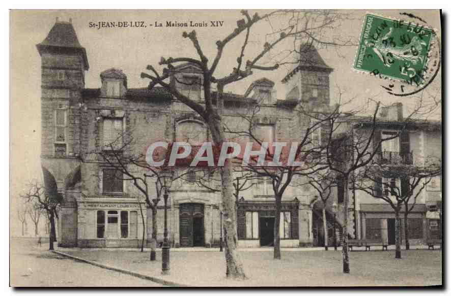 CPA Saint Jean de Luz La Maison Louis XIV