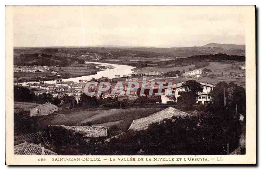 CPA Saint Jean de Luz La Vallee de la Nivelle et l'Ursuyia