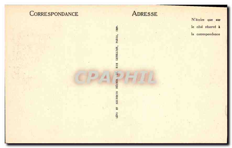 CPA Saint Jean de Luz dLa Plage — Verso