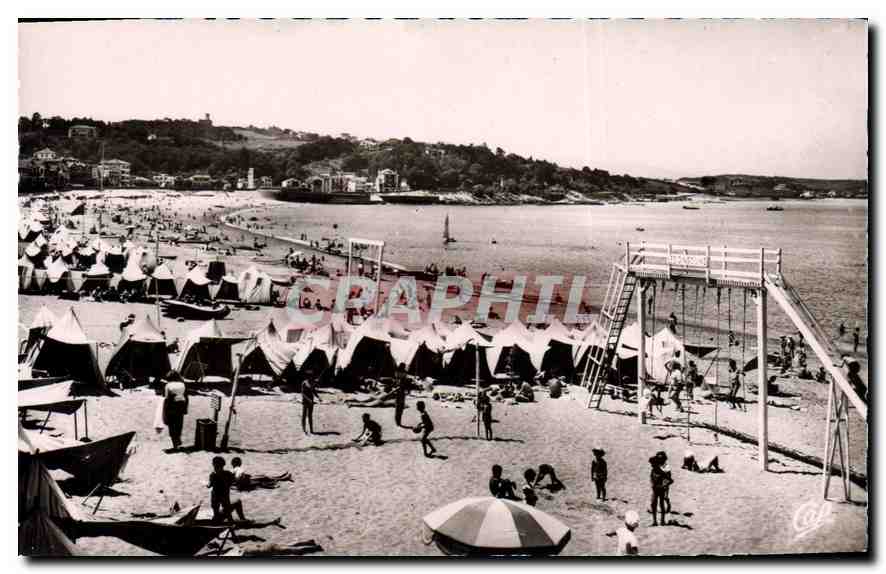 CPM Saint Jean de Luz La Plage vers Ciboure
