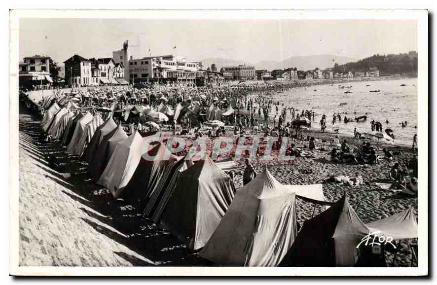 CPM Saint Jean de Luz La Plage