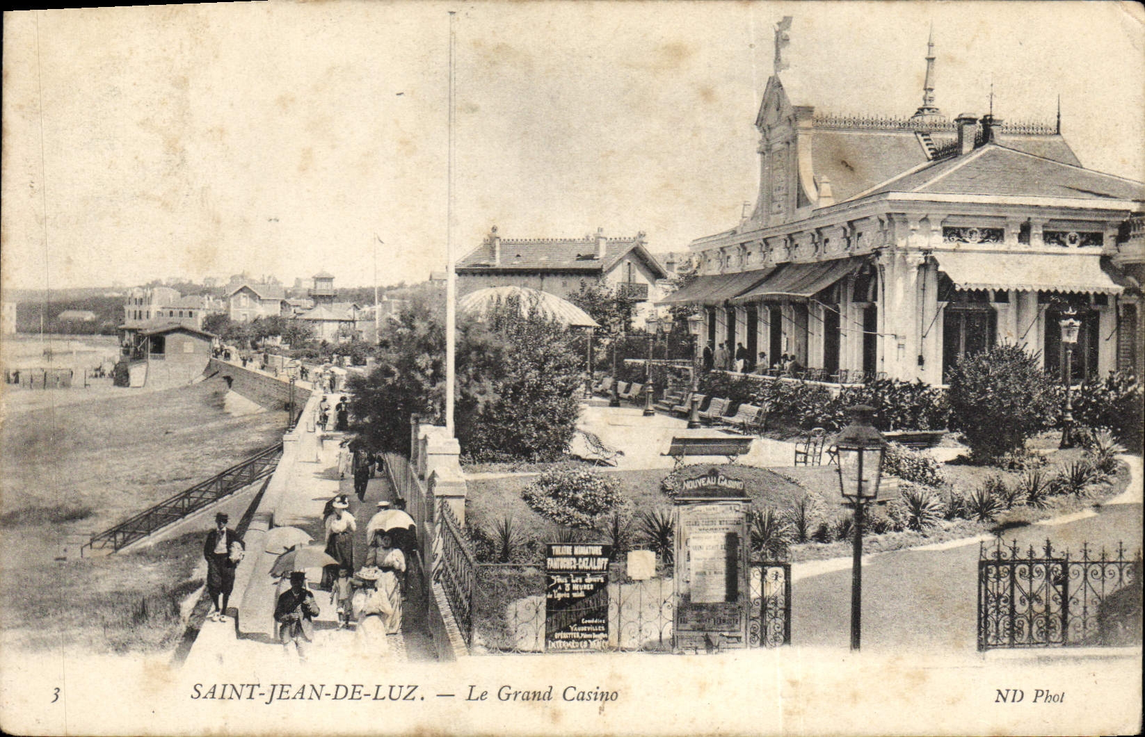 SAINT-JEAN-DE-LUZ — Le Grand Casino — ND Phot