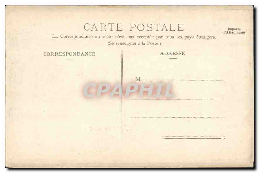 CPA Saint Jean de Luz La Plage — Verso