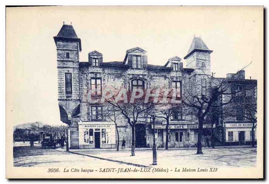 CPA Saint Jean de Luz (Medoc) La Cote basque La Maison Louis XIV