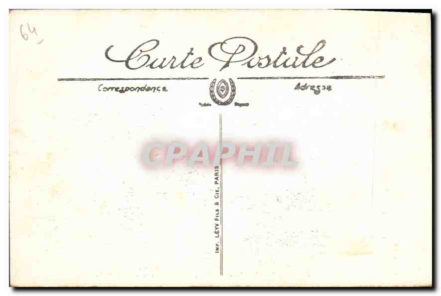 CPA Saint Jean de Luz Le Port Les Deux Ponts et la Rhune — Verso