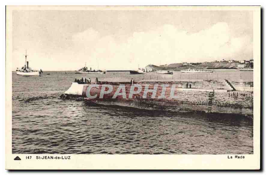 CPA Saint Jean de Luz La Rade