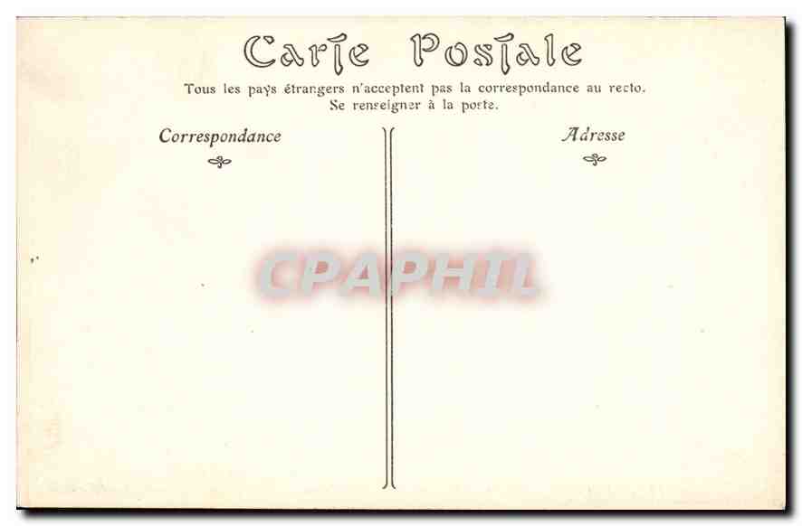 CPA Saint Jean de Luz Le Fort et la Digue de Socoa — Verso