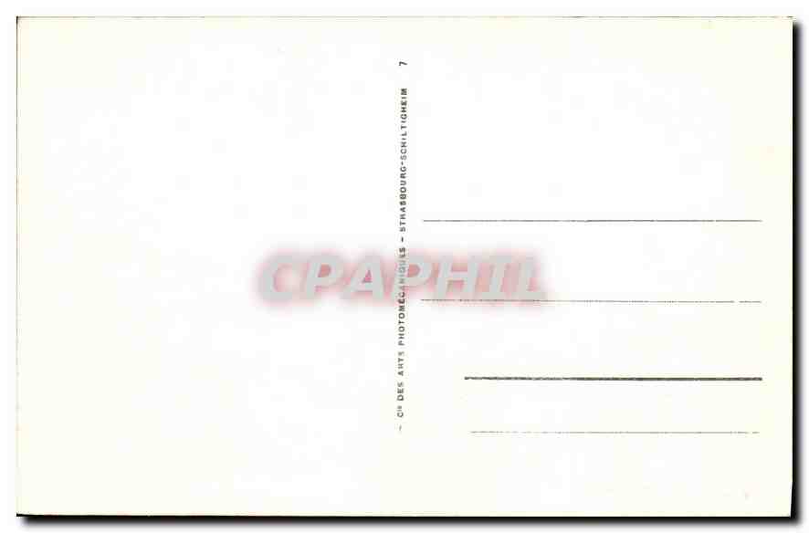 CPA Saint Jean de Luz Sommet de la Rhune — Verso