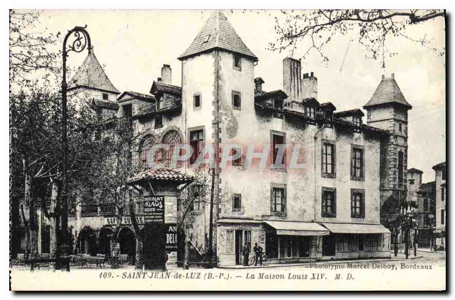 CPA Saint Jean de Luz (B P) La Maison Louis XIV