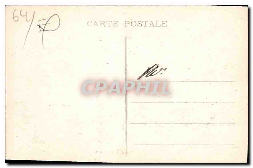 CPA Saint Jean de Luz (B P) Entree de la Ville — Verso