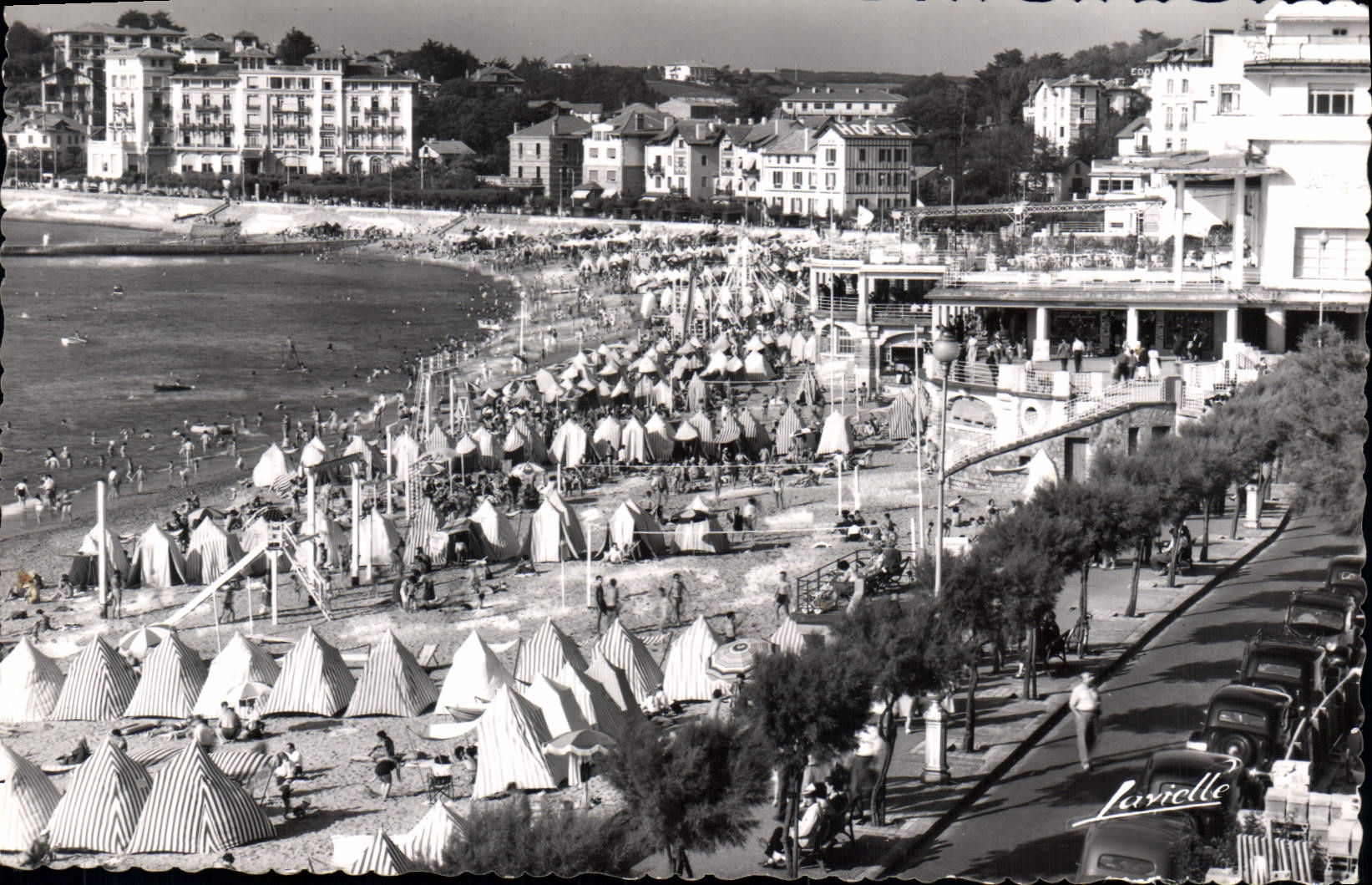 CPM Saint Jean de Luz La Plage et le Casino Volle-Ball Volley Ball