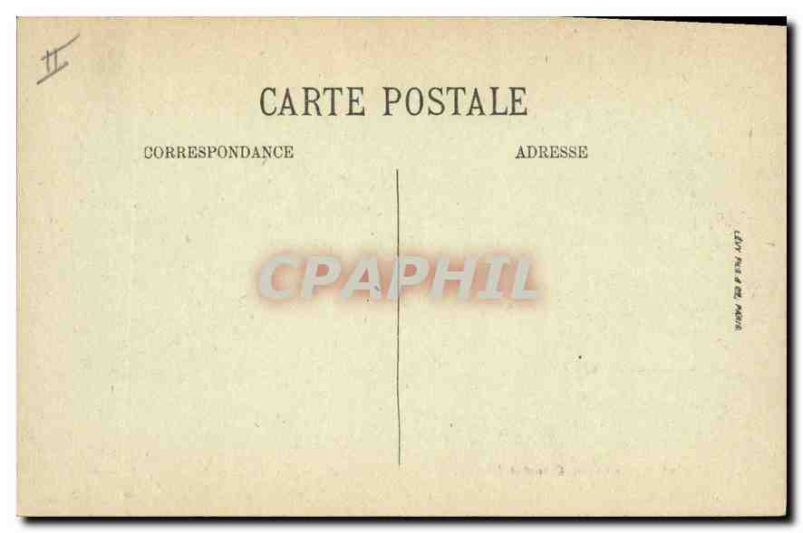 LYON — Place Carnot und das Denkmal der Republik — Selecta — Rückseite