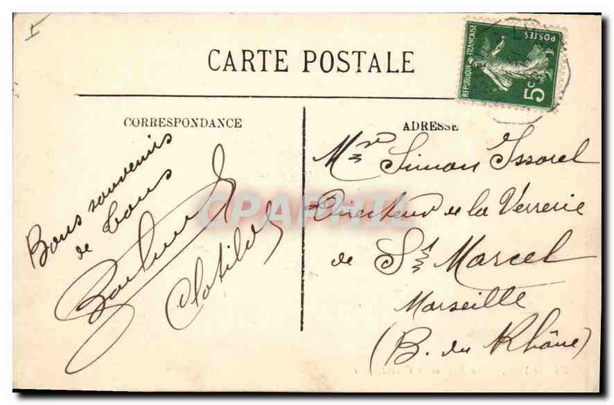 LYON — Le Monument Carnot — LL. n°38 — Rückseite