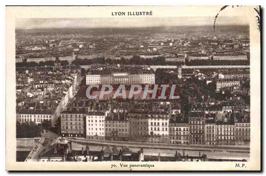 LYON ILLUSTRÉ — Vue panoramique — M.F. n°70