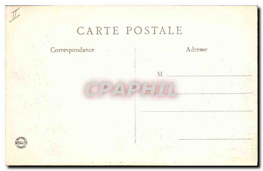 CPA Lyon Vue Generale — Verso