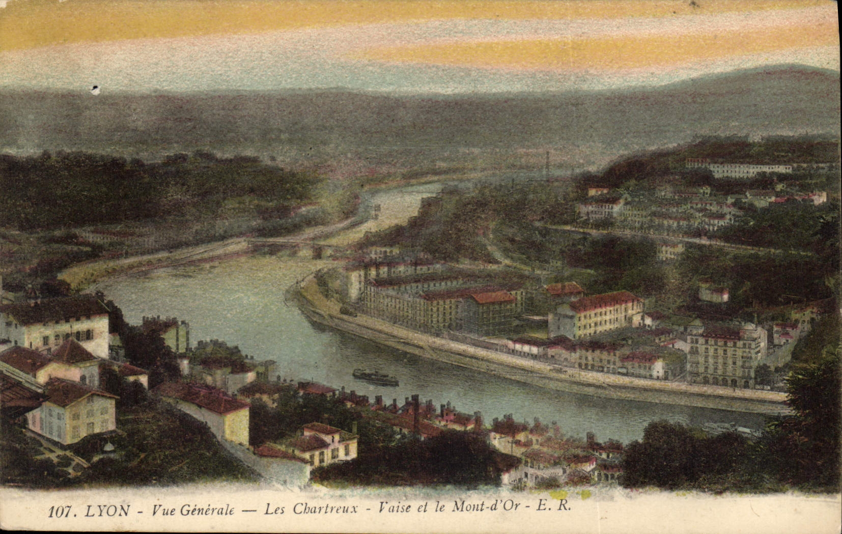 Lyon - Vue Générale — Les Chartreux - Vaise et le Mont-d'Or - E.R.