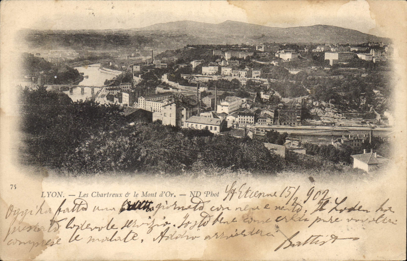 LYON — Les Charteaux & the Mont d'Or — ND 'Pbot