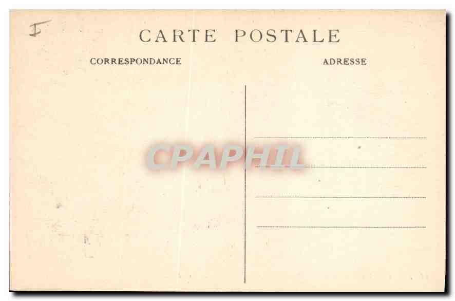 CPA Lyon Vue sur la Place Bellecour prise de Fourviere — Rückseite