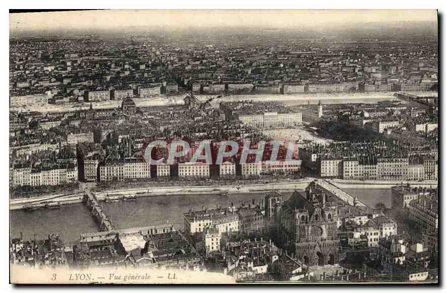 LYON — Vue générale — LL