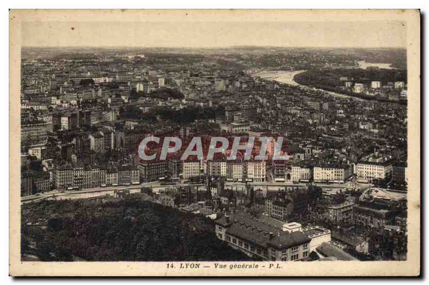 LYON — Vue générale — P.L. — n°14