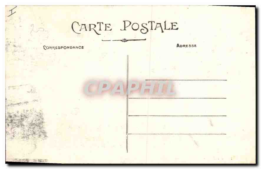 LYON — Pont-Morand — Quai St-Clair et coteau de la Croix-Rousse — E. R. — Verso