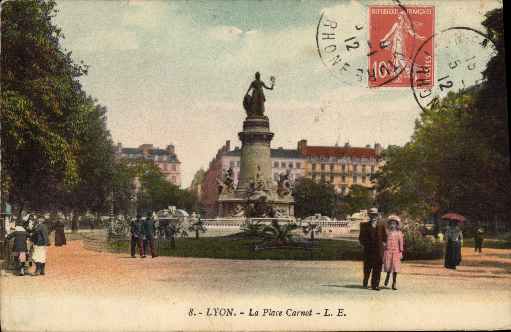 LYON - La Place Carnot — L. E. éditeur