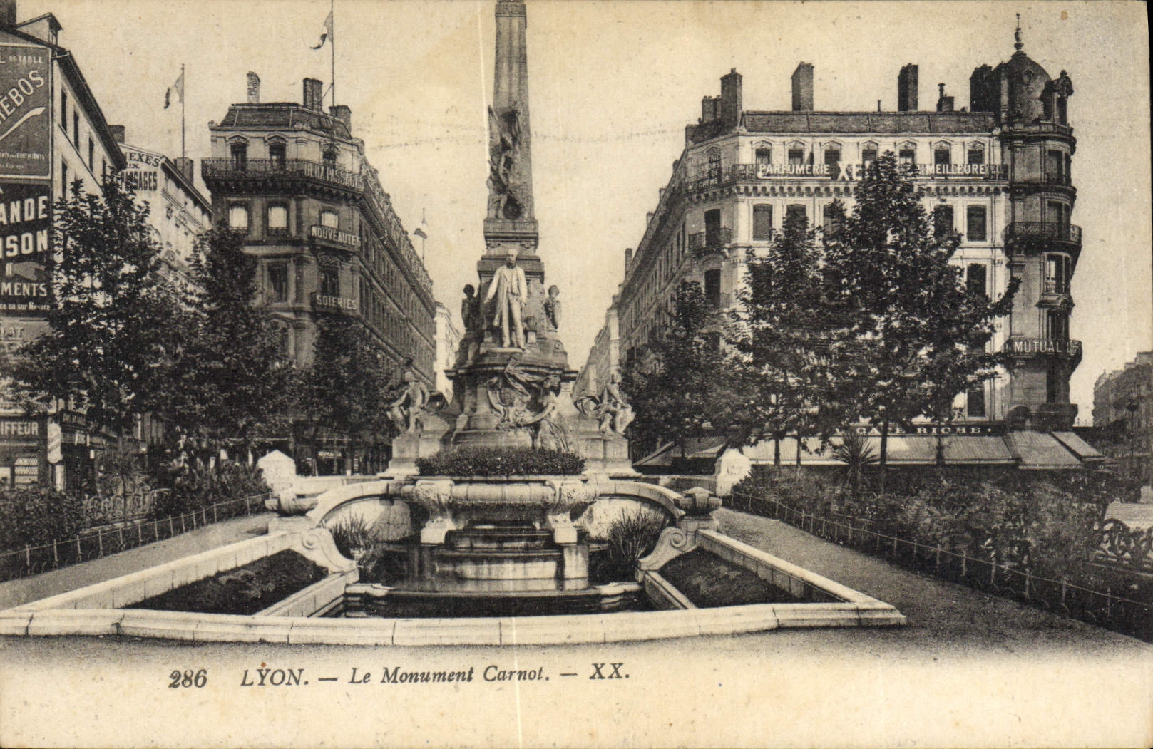 Lyon — The Carnot Monument — n° 286