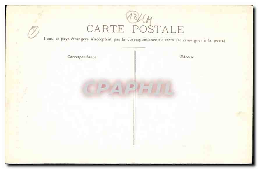 CPA Arles Interieur de l'Eglise St Trophime — Verso