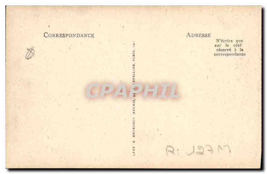 CPA Arles Eglise Saint Trophime Le Deambulatoire — Rückseite